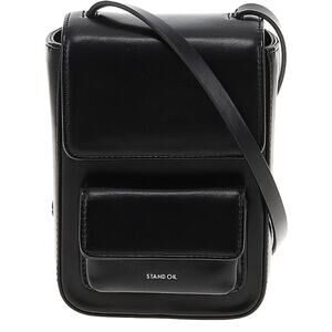 NWOT Stand Oil black leather Chubby crossbody Bag